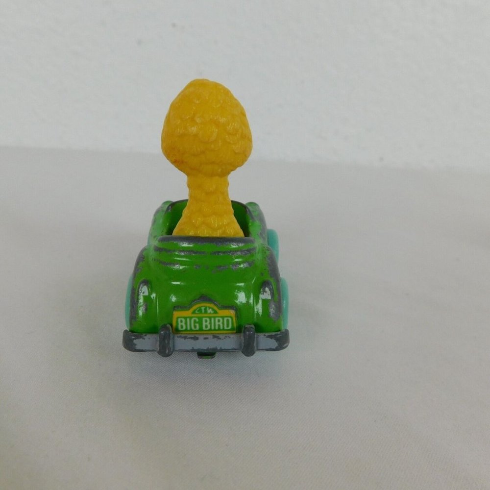 2 Sesame Street Muppets Playskool Die Cast Cars 1981-1983 Toy Vintage Bird Bert - Picture 4 of 11